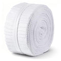 50 Pcs Jelly Fabric Strips Roll for Quilting, White Pre-Cut Strips, Cotton Quilting Fabrics for Handmade DIY Craft Sewing, 2.5 x 39 Inch