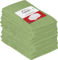 Utopia Kitchen Sage Green Flour Sack Towels [12 Pack-28 x 28 In]100% Cotton - color: Sage Green, size: 12 Pack