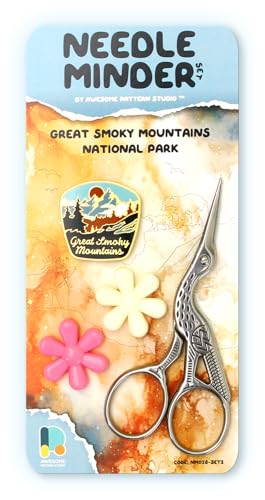 Awesome Pattern Studio National Parks Needle Minder Set (Great Smoky Mountains Classic Design - Set #2) - size: Great Smoky Mountains Classic Design - SET #2
