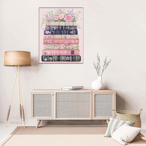 WUSARPLY Book Stamped Cross Stitch Kits for Beginners Adults - color: J173