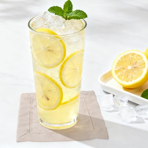 25pcs Linen Cocktail Napkins, Reusable Square Cocktail Napkins - color: Flaxen