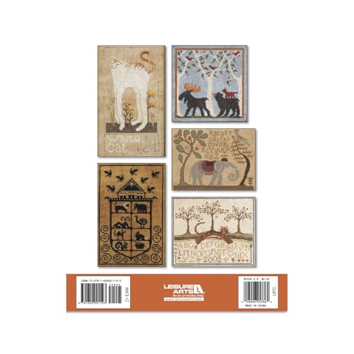 All Creatures Stitched & Small: 6 Cross Stitch Designs by Lori Markovic