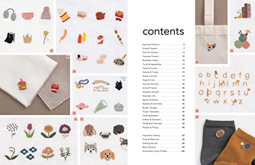 How to Embroider Almost Every Cute Thing: A Sourcebook of 550 Motifs + Beginner Stitch Tutorials (Almost Everything)