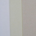 KCS 3 pc of 12" x 18" 14CT Counted Cotton Aida Cloth Cross Stitch Fabric (White+Antique White+Ecru) - color: White+antique White+ecru