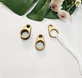Wood Thread Drops,Simple Floss/Thread Drops with Floss Ring,Cross Stitch Tread Bobbins Organizers (20PCS)