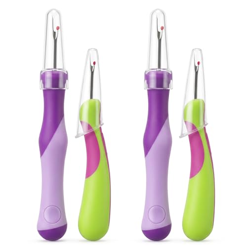 4 PCS Seam Ripper Stitch Remover Tool Embroidery Supplies 2 Sizes