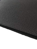 19" x 28" 11CT Counted Cotton Aida Cloth Cross Stitch Fabric (Black) - color: Black