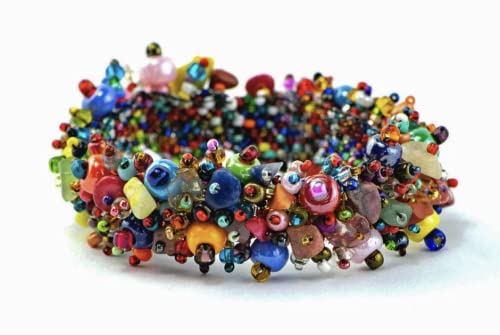 0.7oz (20g) Mix of Small Rocailles, Seed Beads & Bugles 2-10mm Preciosa Ornela Czech Glass Beads, Mix Blue - color: Seed Beads Mix - Blue