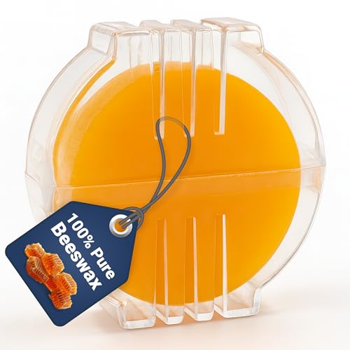 Thread Wax and Thread Conditioner - Contains Beeswax for Sewing and Gloss Threads Waxer. Magic Conditioner for Hand Sewing Embroidery. Hand Quilting Supplies to Strengthen and Reduce Knots - style: 1pk Beeswax