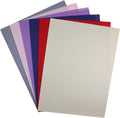 KCS 6 pc of 12" x 18" (30cmx45cm) 18 Count Cotton Aida Cloth Cross Stitch Fabric (18CT-J) - color: 18ct-j