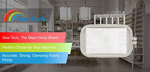 Sew Tech Embroidery Hoop for Singer Viking, 4.7x3.1in 120x80mm Small Frame - size: 4 x6.3"-Small hoop for Futura CE