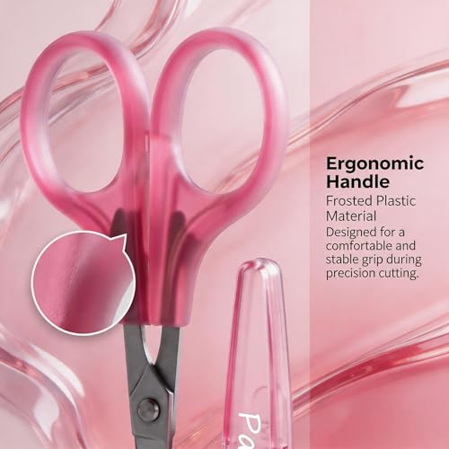 PAFASON Small Travel Sewing Craft Scissors Set Straight Precision Fine Tip - style: American