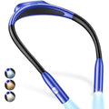 Gritin Book Light, Eye Caring 3 Colors & Dimmable Brightness Reading Light - color: Dark Blue, size: Standard