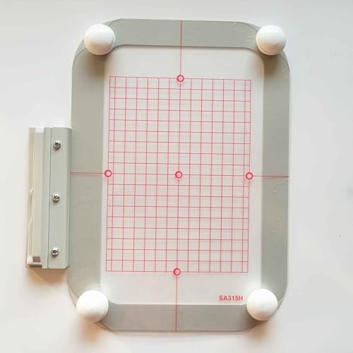 HONEYSEW Embroidery Hoops for Brother Innovis NQ1600E NQ1400E NQ3600D Dream Machine 2 VE2200 4000D 1500D V7 V5 VM5200 Babylock Embroidery Machine Hoop (Metal Magnetic Hoop 5"x7" (SA439)) - color: Metal Magnetic 5x7" SA439