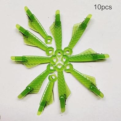10 Pcs Green Fish Type Needle Threader Sewing Machine Threader Stitch Insertion Tools Quick Simple Threader DIY Sewing Accessories Tools