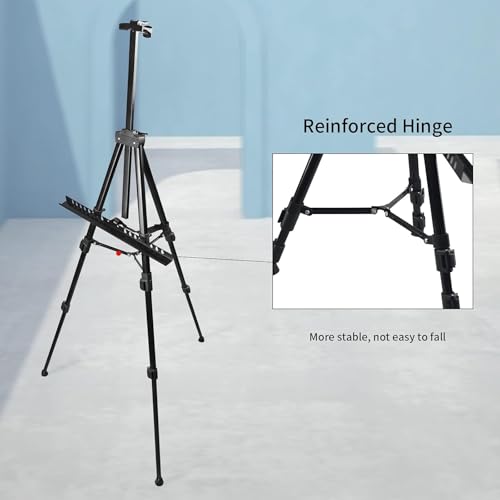 RRFTOK Black 2 Pack Adjustable Art Easel Stand for Painting and Sign - style: Modern