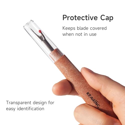 KEARING 5" Seam Ripper Pro with Cap - Sharp Stitch Unpicker Tool
