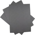KCS 3 pc of 12" x 18"(30cmx45cm) Counted Cotton Aida Cloth Cross Stitch Fabric (Dark Grey,14CT) - color: Dark Grey, size: 14CT
