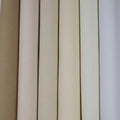 KCS 6 pc of 15" x 18" (38cmx45cm) Counted Cotton Aida Cloth Cross Stitch Fabric Rolled Box (18CT-D) - color: 18ct-d