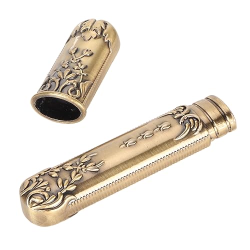 Vintage Sewing Needle Holder Case – Zinc Alloy Magnetic Needle Storage Box for Hand Sewing, Portable Small Organizer for Buttons, Pins, Thread, Travel Sewing Kit, Retro Women