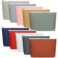 Reginary 10 Pcs Canvas Makeup Bags Bulk Blank Cosmetic Bags,Morandi Color - color: Morandi