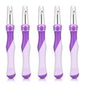 5Pcs Needle and Thread Seam Ripper, Remover Stitch Tool for Sewing/Knitting - color: Purple
