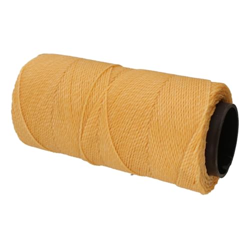 The Beadsmith Knot It Waxed Polyester Cord – Beige Color – 0.7mm Diameter – Light Wax, 144 Meters (472 Feet) Per Spool – Make Jewelry, Macrame, Friendship Bracelets and DIY Crafts - color: Beige
