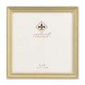 Lawrence Frames Bead Border Design, 5x5, Satin Gold - color: Satin Gold, size: 5x5