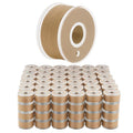 Mandala Crafts Tan 15J SA156 Prefilled Bobbin Thread, 144 PCs - color: Tan, size: Size A 144 X 142 Yards