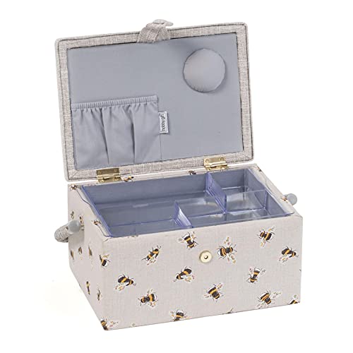 Hobby Gift Medium Sewing Box Organiser - color: Bees