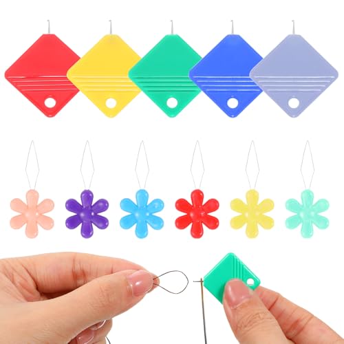 11 Pcs Needle Threaders, Simple Needle Threader Tool for Hand Sewing