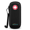 MEDMAX Epipen Medical Carrying Case Hard Shell EVA Travel Organizer Bag - color: Black