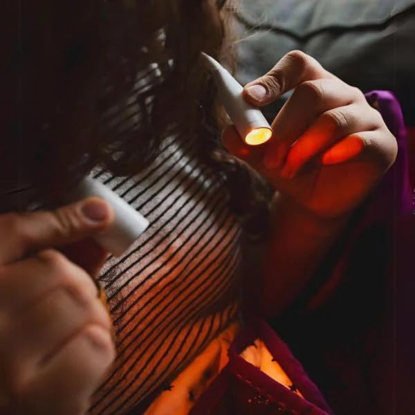 Lumos Knitting Light, Crafter Light Around Neck for Knitters and Crocheters, 3 Colors & Adjustable Brightness. Portable, Wearable, Rechargeable&Long Lasting (Lavender) - color: Lavender
