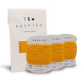 DARUMA Sashiko Thread Card Rolls Set of 3 (32.8 Yards x3) - Sewing & Embroidery, Includes Instruction Manual and Gift Packaging (Thick, Sunflower) - color: Sunflower, style: Thick