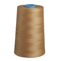 Connecting Threads Caramel Brown 100% Cotton Thread Cone - color: Caramel