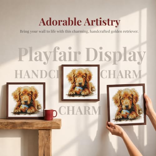 uatouanfy Dog Cross-Stitch Kit for Beginners 11ct 14.5x16.5 Inch - color: My Ball