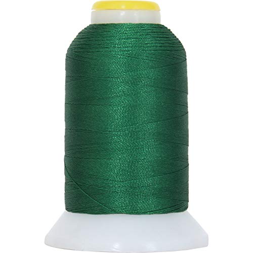 ThreadArt 60wt Embroidery Bobbin Thread, 1000M, Green - color: Green