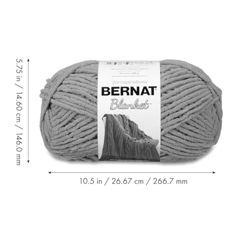 BERNAT BLANKET BB, MISTY GREEN - color: Misty Green, size: 1 Pack