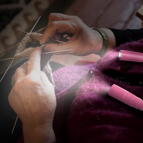 Lightweight Wearable Neck Lamp for Night Reading & Travel, Pink - color: Pink