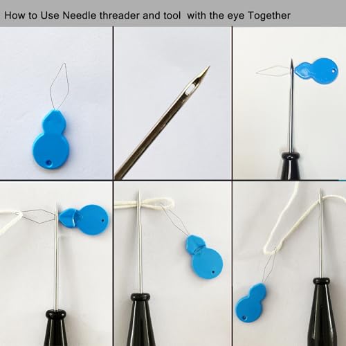 18PCS Candle Punch Tool Professional Candle Wick Needle for Silicone Molds and Candles,Hook Punch Needle Wick for Molds,Candle Making Supplies for Beginner - color: 18PCS