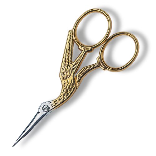 Victorinox Stork Embroidery Scissor Golden