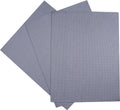 KCS 3 pc of 12" x 18"(30cmx45cm) Counted Cotton Aida Cloth Cross Stitch Fabric (Light Steel Grey,18CT) - color: Light Steel Grey, size: 18CT