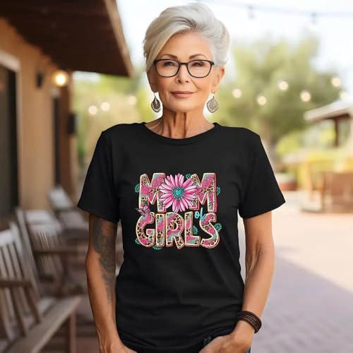 Mama DTF Transfer Ready to Press Mother’s Day Heat Transfer Vinyl Decal Pink Best Mom Ever Iron on Patches Pink Flower Butterfly Leopard Design Iron on Transfer Stickers for T-Shirt Pillow Cover 4PCS - style: Mother's Day