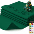 IONTACH 9" X 36" Soft Felt Sheets 1.6mm Thick (4 Packs, Hunter Green) - color: Hunter Green