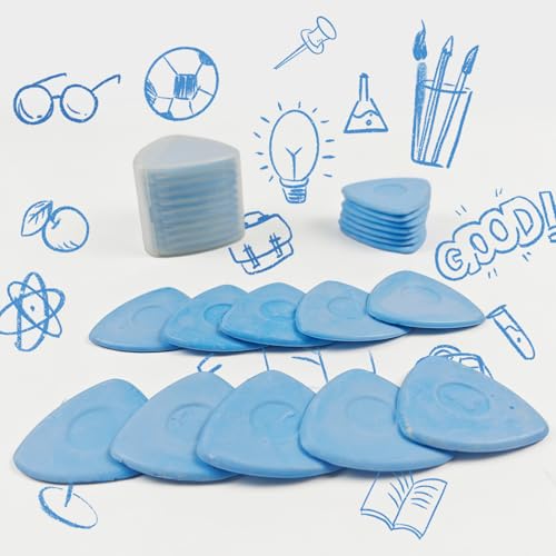 Professional Tailors Chalk Sewing Tailor's Fabric Marker Chalk for Quilting,Sewing Supplies Accessories - color: Blue