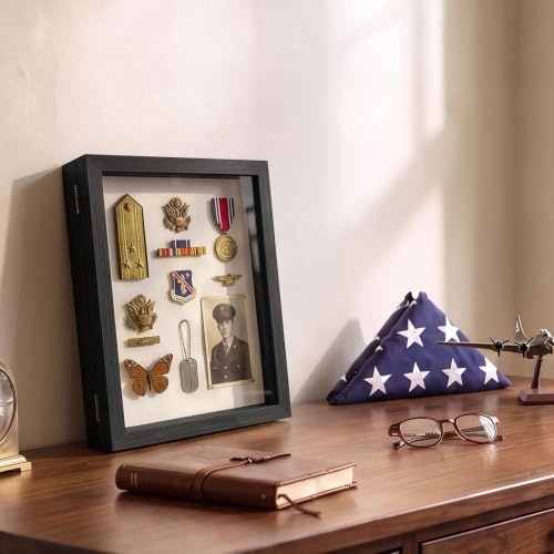 TJ.MOREE Extra Large Shadow Box 16x20 Display Case Picture Frame Black - color: Black, size: 16x20