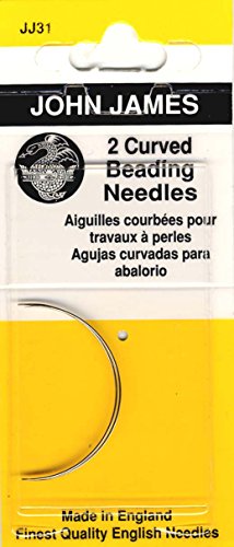 Colonial Curved Beading Needles-2/Pkg