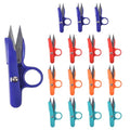 16 Pcs Thread Snips for Sewing, 4.7 Inch Small Fabric Scissors 4 Colors