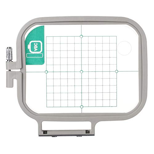 Sew Tech Embroidery Hoop for Brother, 4x4in 100x100mm SA432 EF62 Frame - size: 4" x 4" - SA432