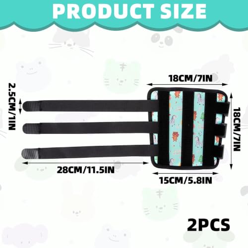 2PCS Thumb Sucking Guard, Thumb Guard for Thumb Sucking(Green Animal) - color: Green Animals